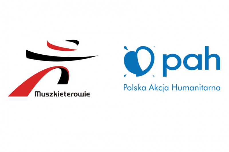 Grupa Muszkieterów działa ramię w ramię z Polską Akcją Humanitarną na rzecz wsparcia Ukrainy