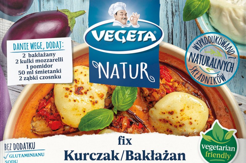 Vegeta Natur: Fixy do dań z kurczaka i dań wege