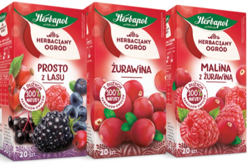 Pierwszy dzień wiosny z filiżanką herbatki owocowej Herbaciany Ogród od marki Herbapol