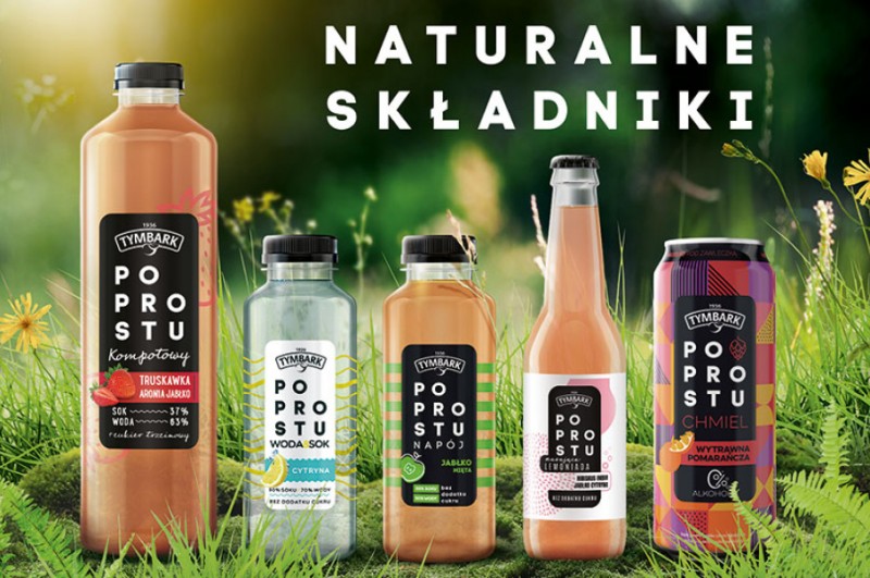 Tymbark dodaje do swojej oferty nową linię „TYMBARK PO PROSTU”