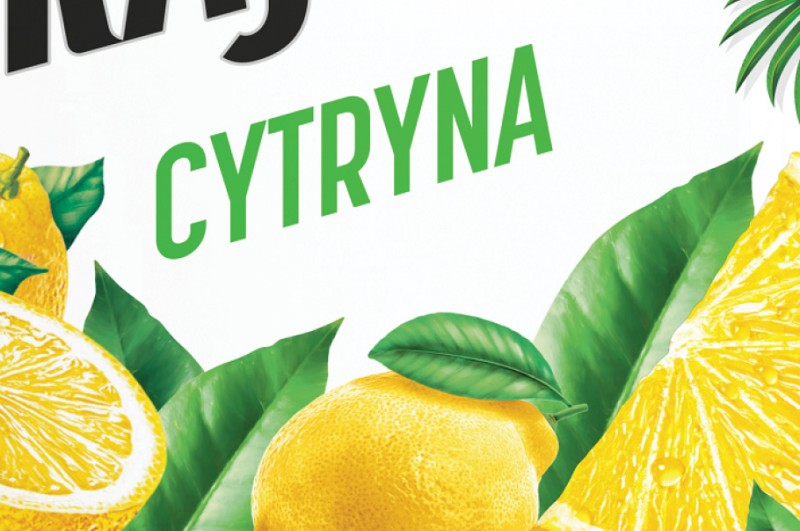 Rajska Cytrusówka - nowość o podwójnym cytrynowym smaku od CEDC