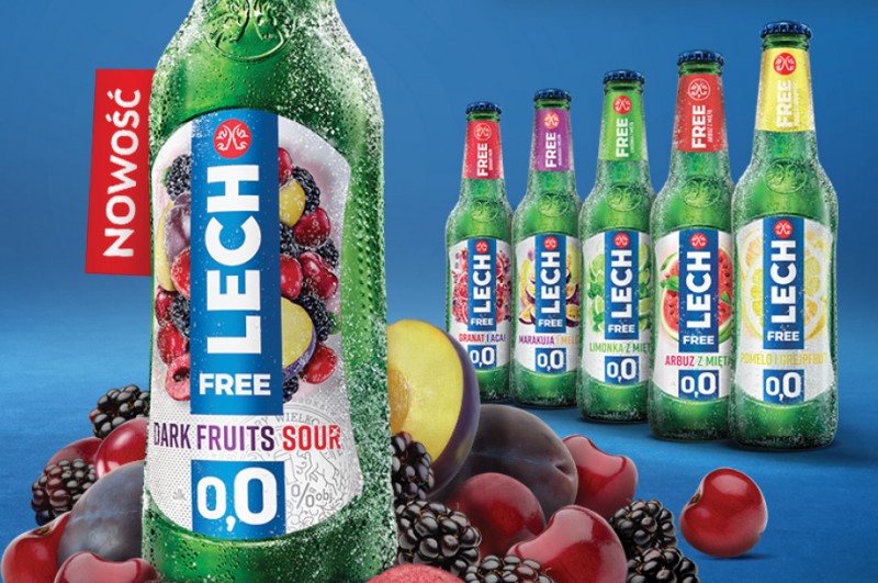 Nowość w portfolio marki Lech Free – Lech Free 0,0% Dark Fruits Sour