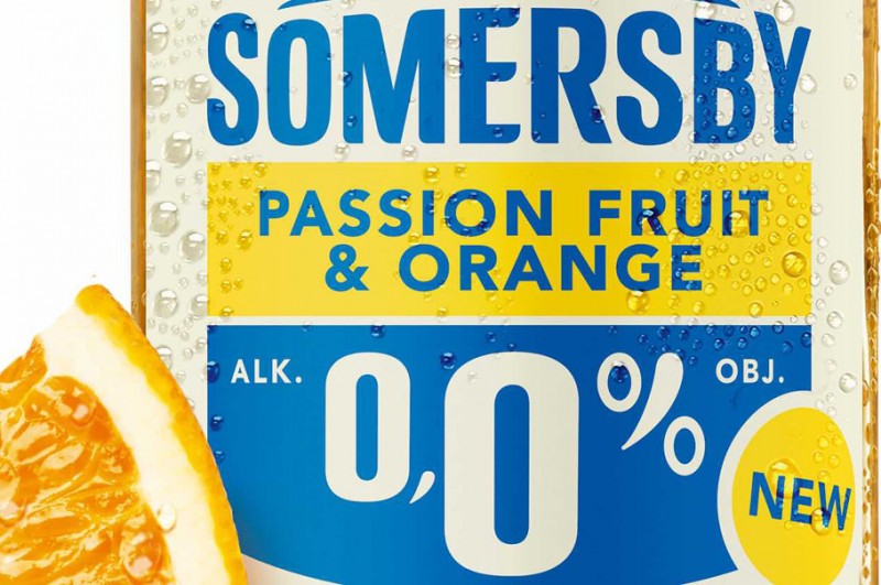 Egzotyczna marakuja i orzeźwiająca pomarańcza - Somersby prezentuje kolejny wariant 0,0%