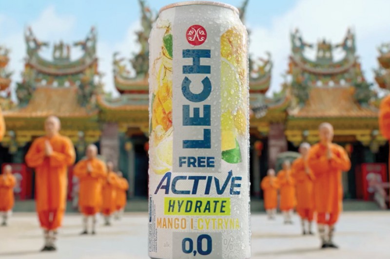 Lech Free 0,0% Active Hydrate startuje z nową kampanią