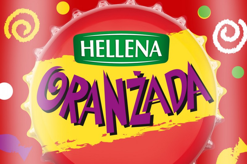 Oranżada Zielona Hellena z 20% soku