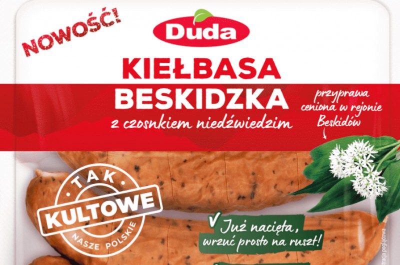 Kiełbasa beskidzka – nowość od marki Duda na start sezonu grillowego 