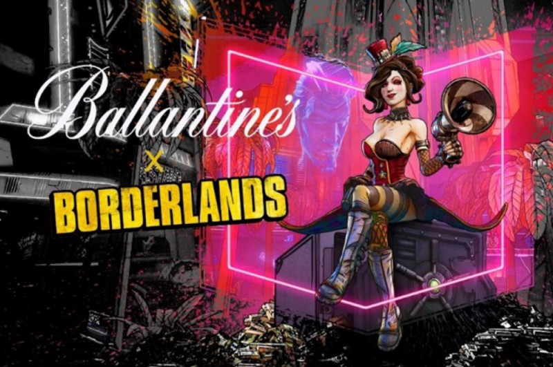 Współpraca marki Ballantine’s i bohaterki gry Borderlands – Mad Moxxi