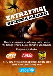 OFF!, Autan i Raid w walce z malarią