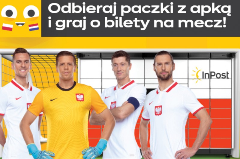 Strzel bramkę w aplikacji InPost i wygraj bilety na mecz Reprezentacji Polski