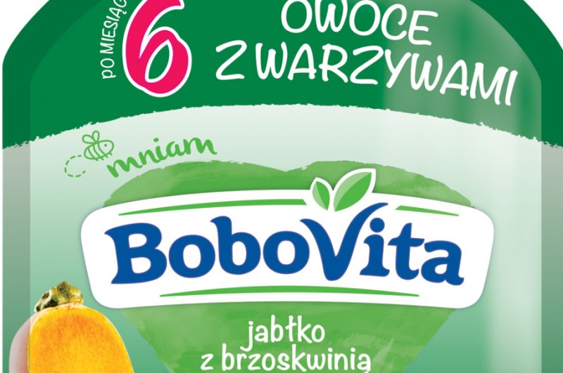 BoboVita jabłko z brzoskwinią i dynią