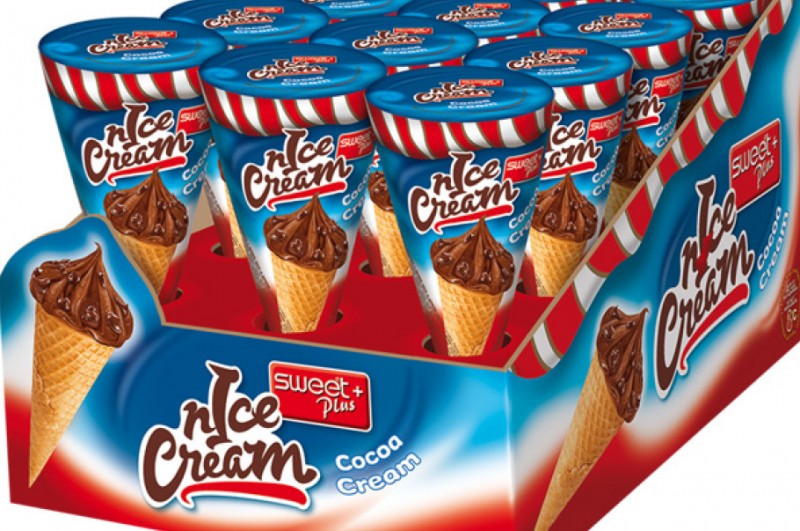 Rożek Nice Cream z kremem