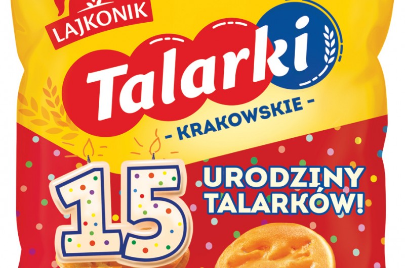 Nowe opakowania z okazji 15. urodzin Talarków Lajkonik! 