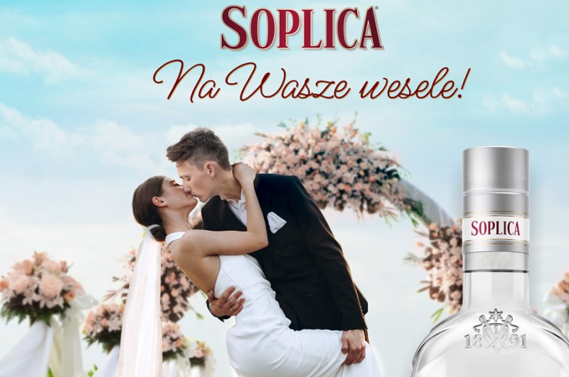 Soplica prezentuje personalizowane etykiety na wesele