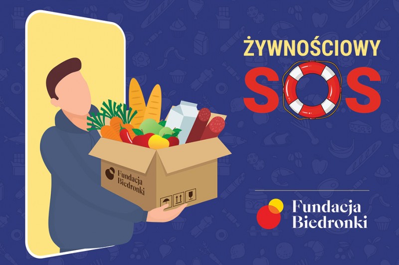 Fundacja Biedronki uruchomiła program „Żywnościowy SOS”