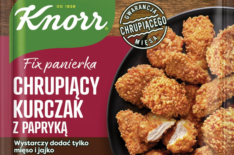 Nowość od marki Knorr! Fix Panierka Chrupiący Kurczak 
