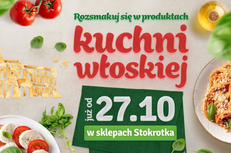 W Stokrotce na początek kuchnia włoska