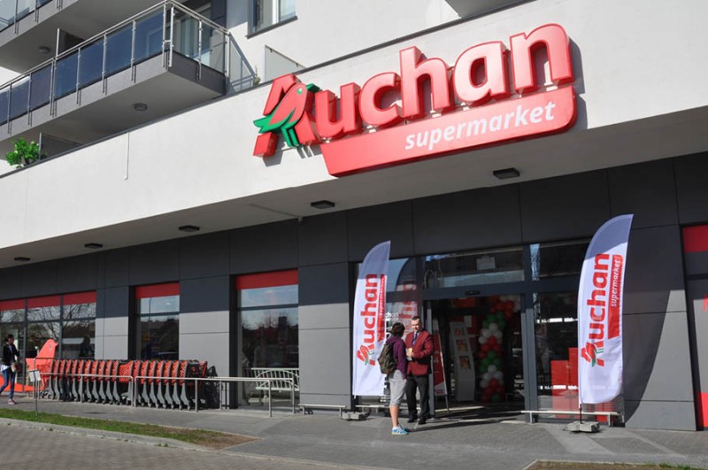 Auchan z najtańszym koszykiem zakupowym wśród sieci handlowych 