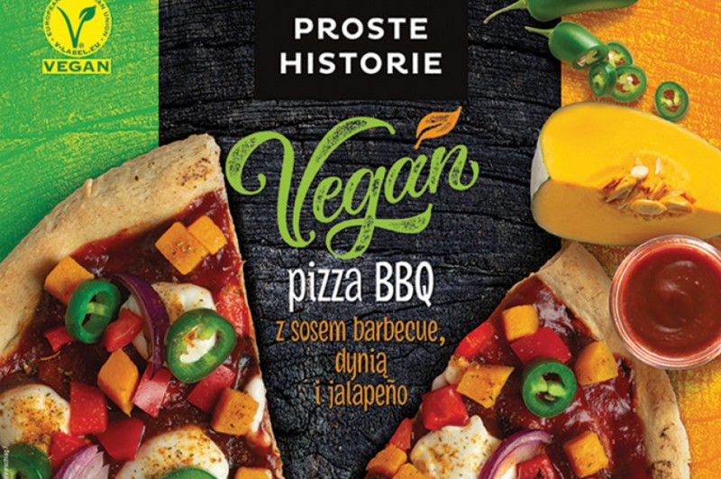 Roślinne pizze Proste Historie Vegan