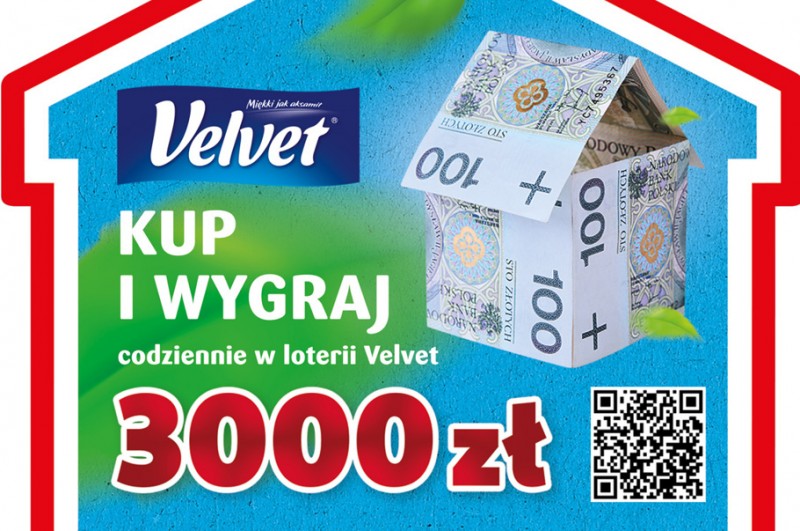 Loteria Velvet „Z troską o naturę, z korzyścią dla ciebie”