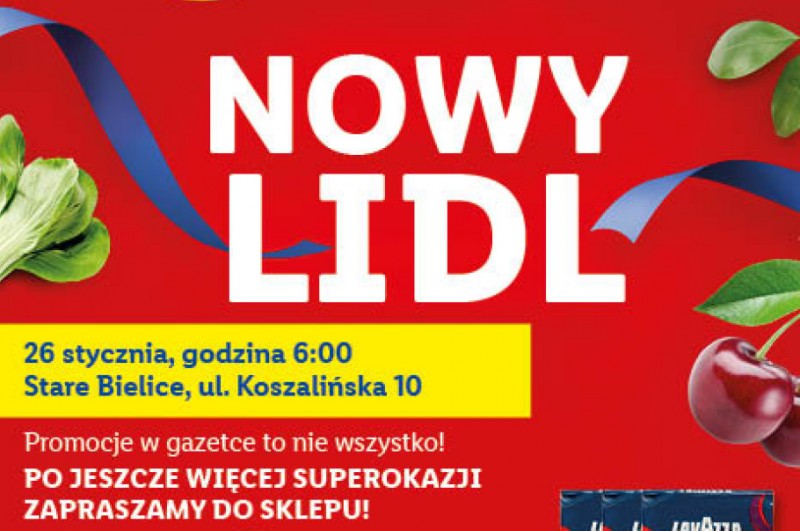 Lidl otwiera sklep w Starych Bielicach