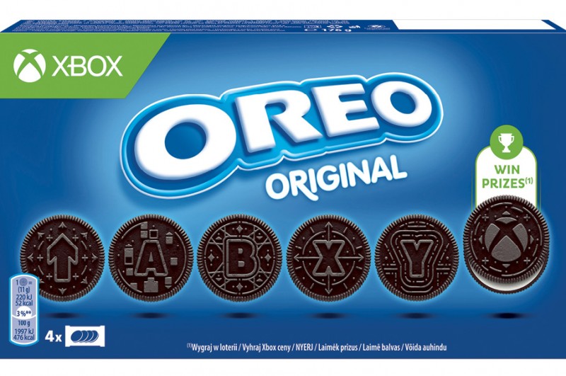 Oreo prezentuje limitowaną edycję ciastek przygotowaną we współpracy z Xboxem