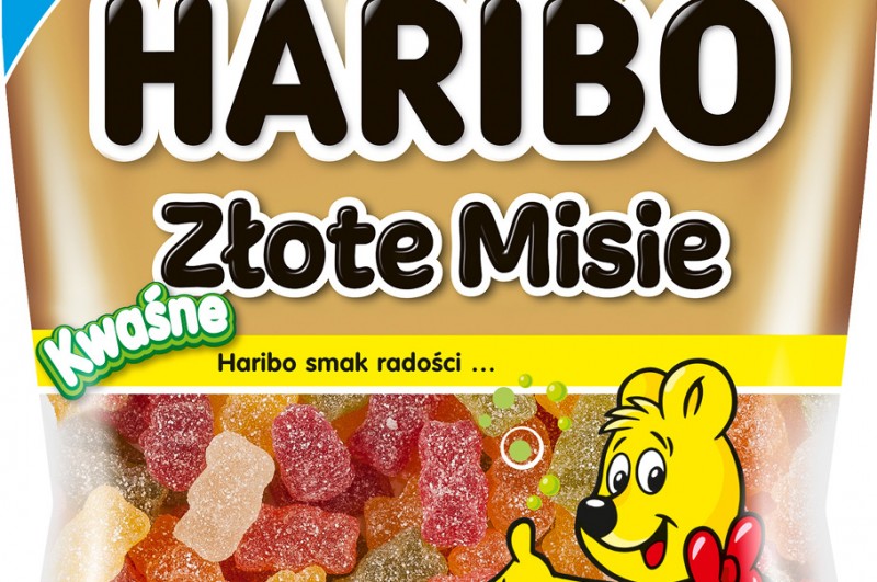 Złote Misie Kwaśne od HARIBO