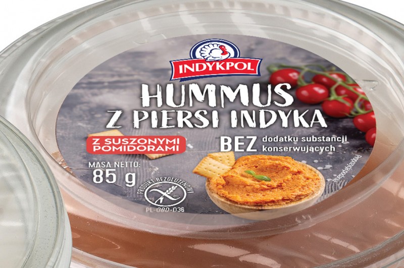 Hummus z piersi indyka na kanapkową nudę