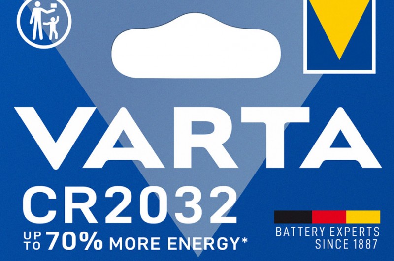 40% mniej plastiku w opakowaniach baterii guzikowych VARTA!