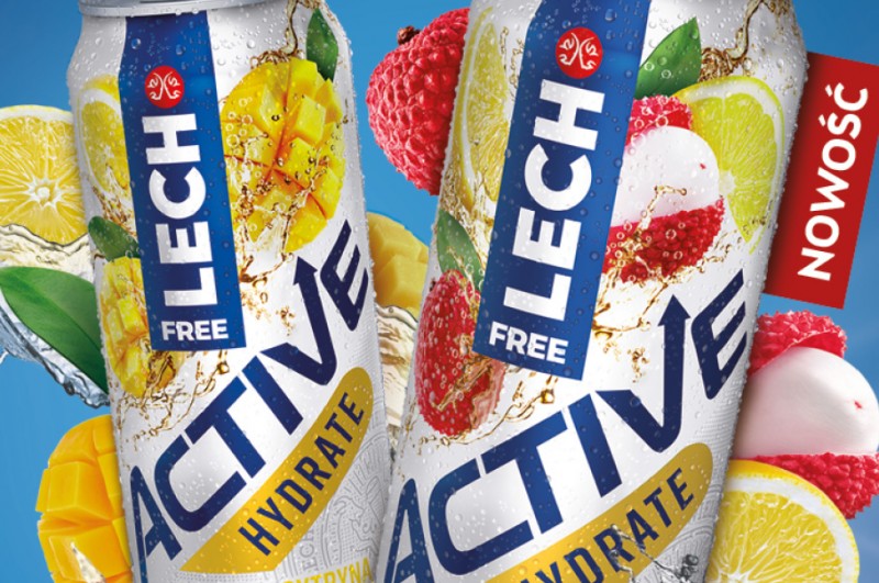 Kompania Piwowarska z nowym wariantem Lecha Free Active Hydrate