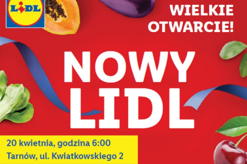Lidl otwiera kolejny sklep w Tarnowie