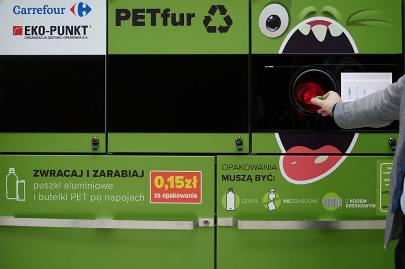 Sukces systemu kaucyjnego Carrefour i Eko-Punkt