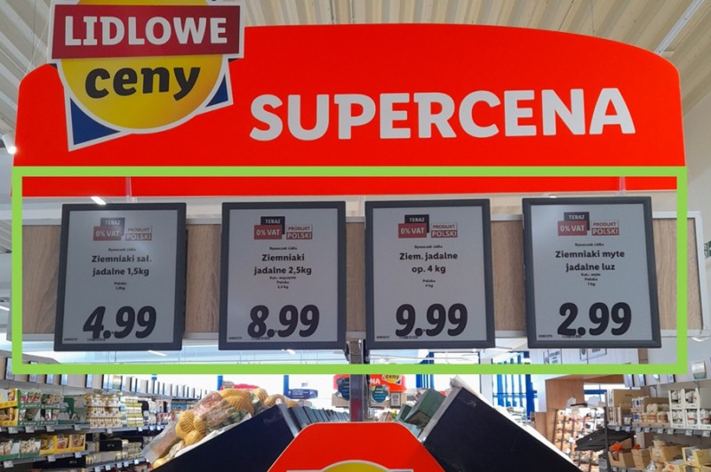 Lidl wdraża system elektronicznych oznaczeń cenowych 