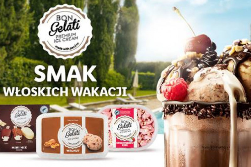 Odkryj smak włoskich wakacji z lodami Bon Gelati - nowa kampania sieci Lidl Polska