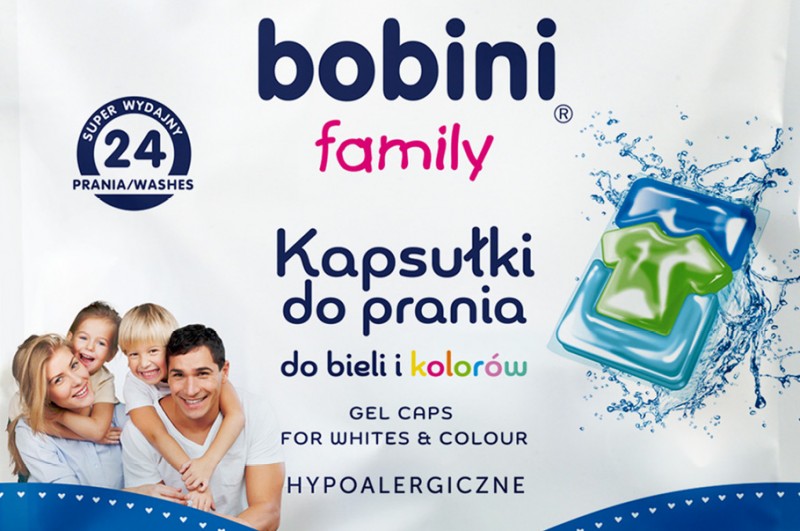 Wspólne pranie dla całej rodziny od Bobini