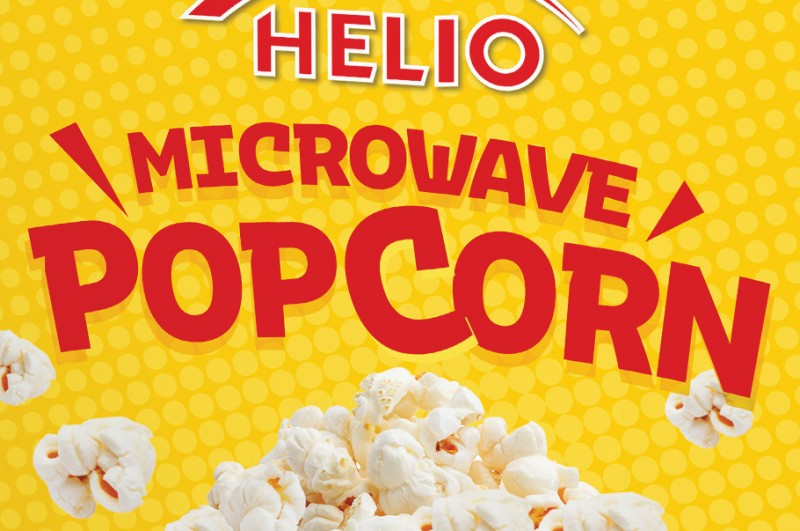 Nowe opakowania popcornów HELIO! 