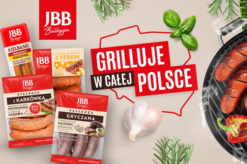 „Największa w historii marki”. JBB Bałdyga promuje ofertę grillową w kampanii digital