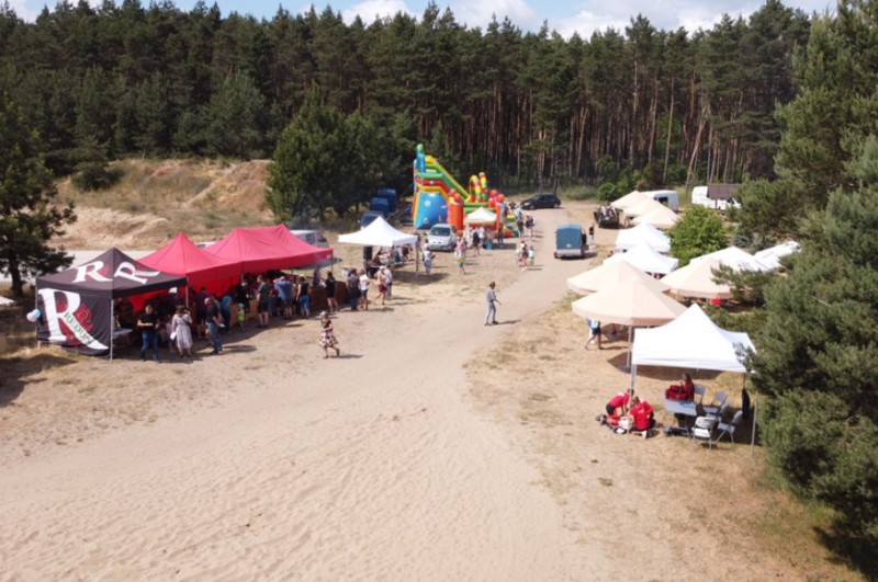 Piknik Rodzinny Hochland 2023. Uczestnicy mieli okazję przenieść się w czasie