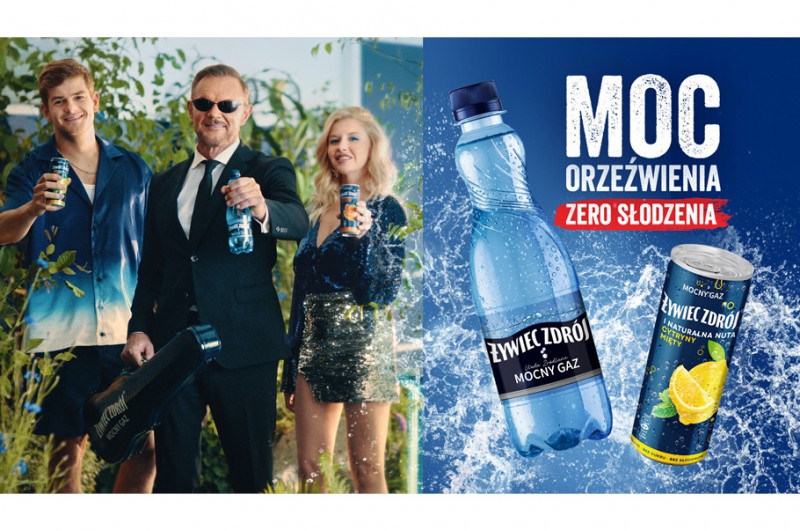 Cezary Pazura, Ciocia Liestyle i Patec orzeźwiają bez słodzenia!