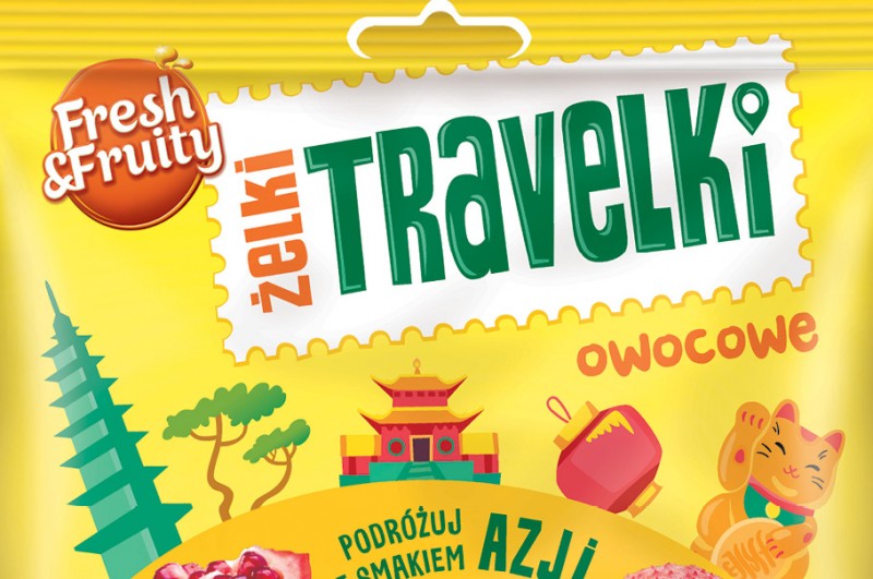 Nowość od marki Fresh&Fruity - Żelki Travelki 