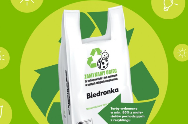 Zwykłe, niezwykłe reklamówki w Biedronce