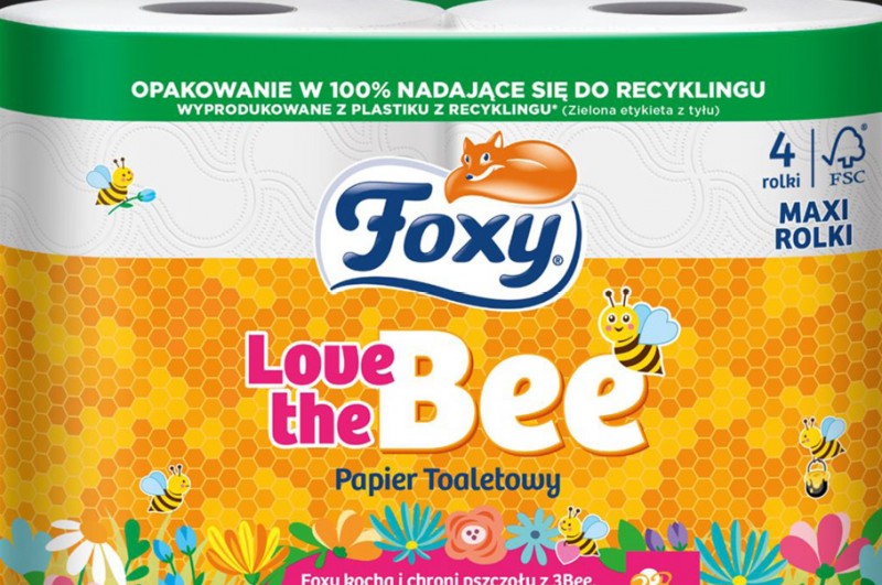 Nowa linia produktów Foxy, dedykowana ochronie pszczół