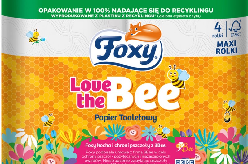 Nowa linia produktów Foxy dedykowana ochronie pszczół