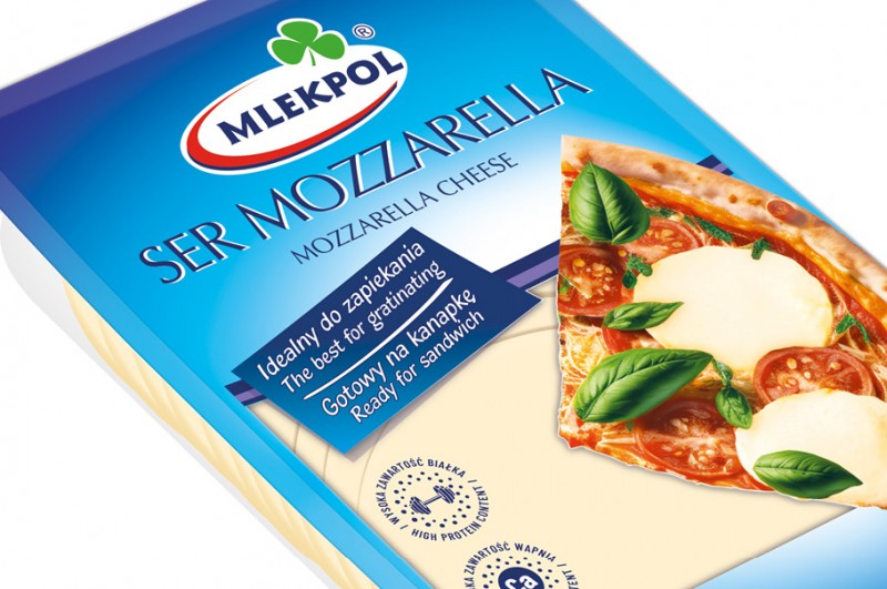 Mozzarella od Mlekpolu teraz do kupienia także w plastrach