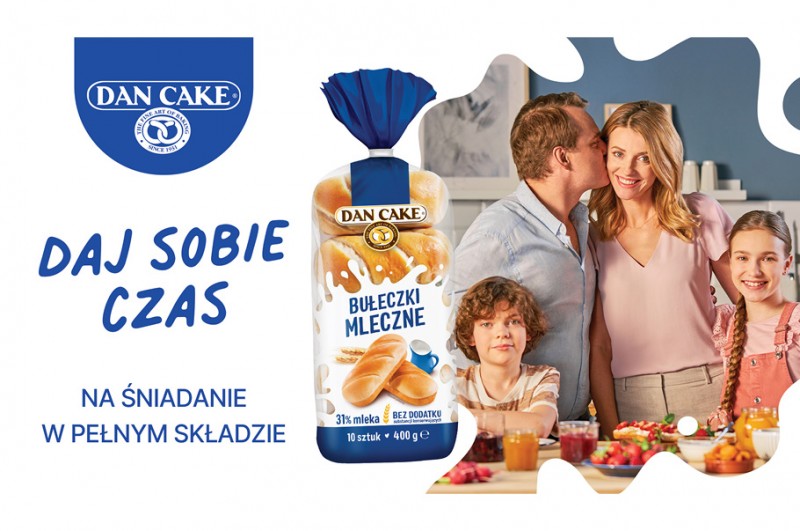 Startuje kampania reklamowa Bułeczek Mlecznych Dan Cake
