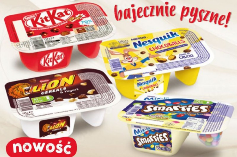 Słodkie przekąski Lactalis-Nestlé w NORTH COAST