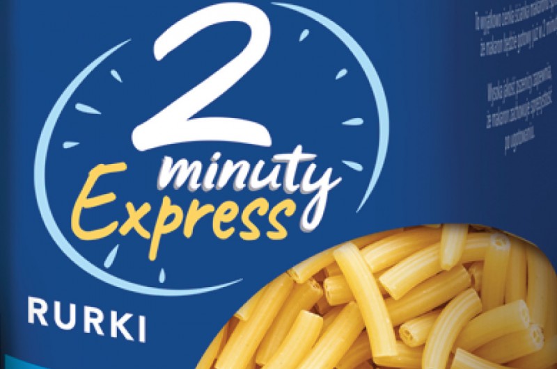 Lubella EXPRESS 2 minuty, teraz w kształcie rurek!