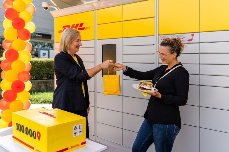 DHL eCommerce otworzył 100-tysięczny punkt obsługi paczek
