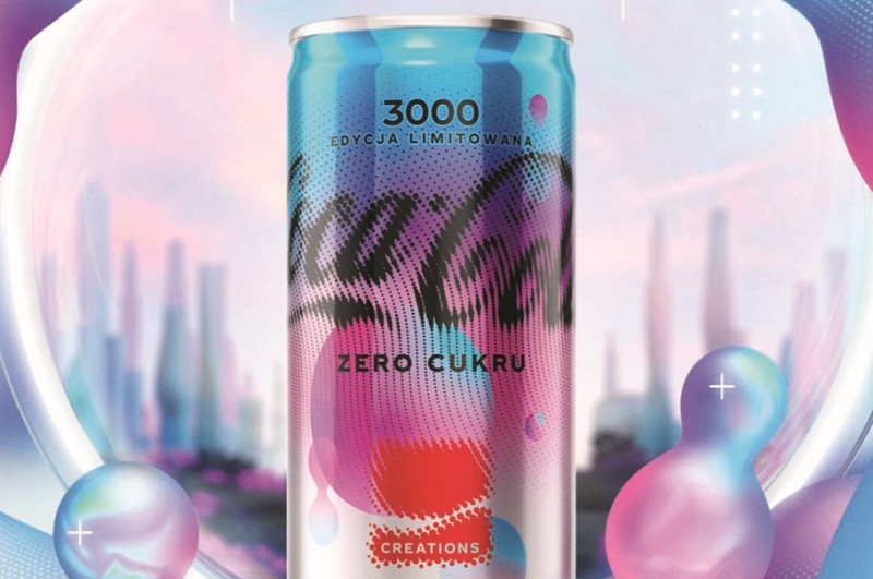 Coca-Cola Zero Cukru 3000: nowa, limitowana edycja Coca-Cola Creations inspirowana technologią AI i wizją przyszłości 