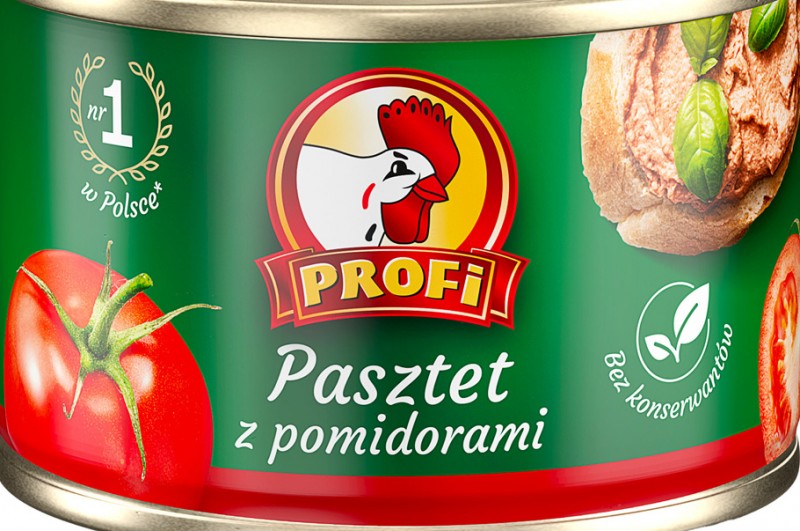 Pasztety Profi w puszce