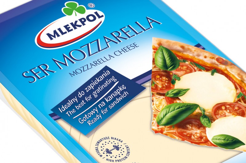 Mozzarella od Mlekpolu teraz do kupienia także w plastrach